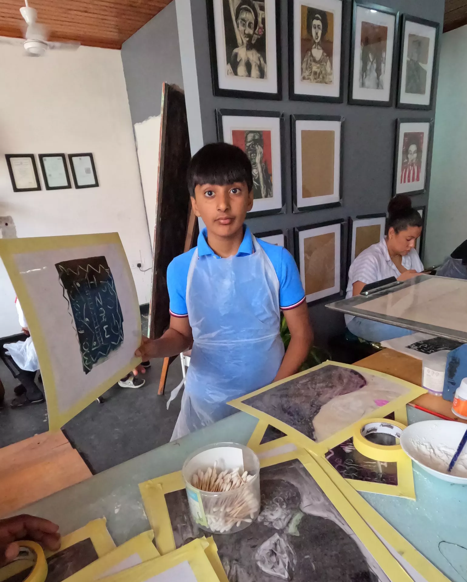 Learners at Empowered Minds Learning Center